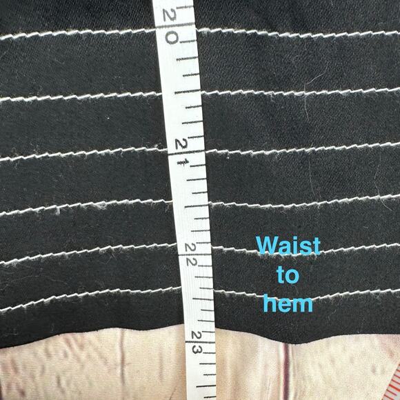 Nine West Women’s Floral Sleeveless Dress Size 12 Zip Front with Pockets - Picture 7 of 7